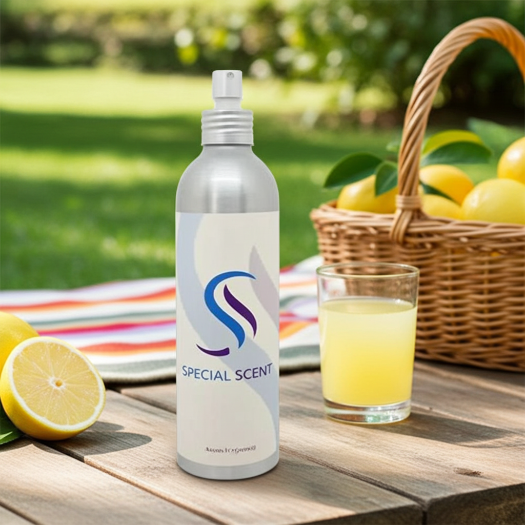 Profumo ambiente Limone Note olfattive: note di testa
È soprattutto d’estate, quando i profumi tradizionali risultano pesanti sulla pelle che si ha bisogno di sentire qualcosa di fresco, specie nell’aria appesantita dall’umidità creata dal caldo afoso. Tra gli aromi rinfrescanti il limone è una delle prime scelte, con la sua profumazione rigenerante, come le sue proprietà vitaminiche lo sono nell’alimentazione.  Se liberata nell’aria produce un piacevole desiderio di euforia. Ci si sente carichi e pronti a combattere la stanchezza e il caldo estivo.