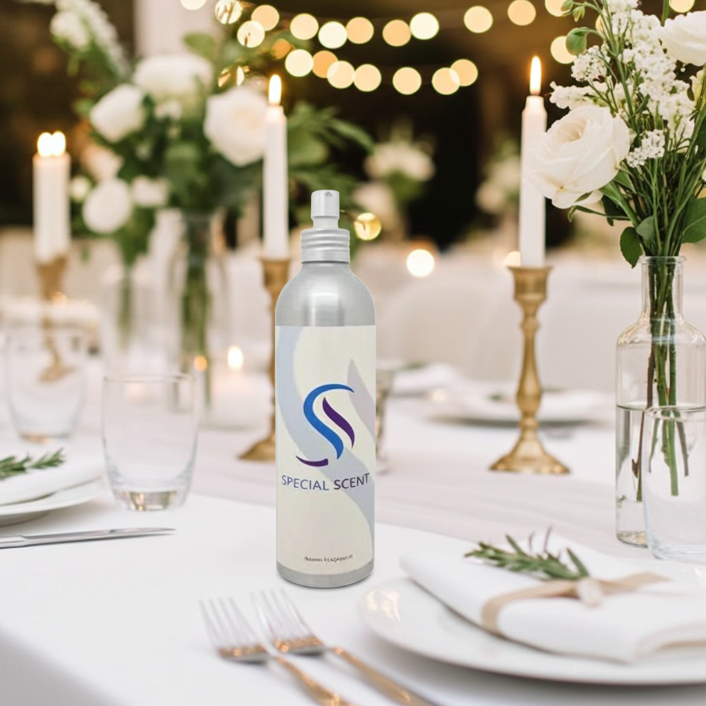 Note olfattive: note di fondo
La fragranza riproduce fedelmente il profumo del Muschio Bianco. Le Note Olfattive di Fondo si diffondono inizialmente donando una delicata freschezza, per poi terminare con un tono più intenso, offrendo un tocco di eleganza all'ambiente. Si tratta quindi di un profumo che non risulta invasivo all’olfatto, ma lascia un dolce ricordo del luogo in cui è stato percepito.

Una speciale fragranza per un Marketing olfattivo unico